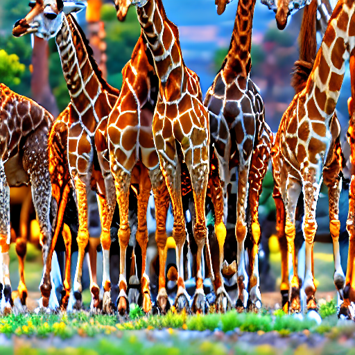 087_A group of giraffe standing around each other..png
